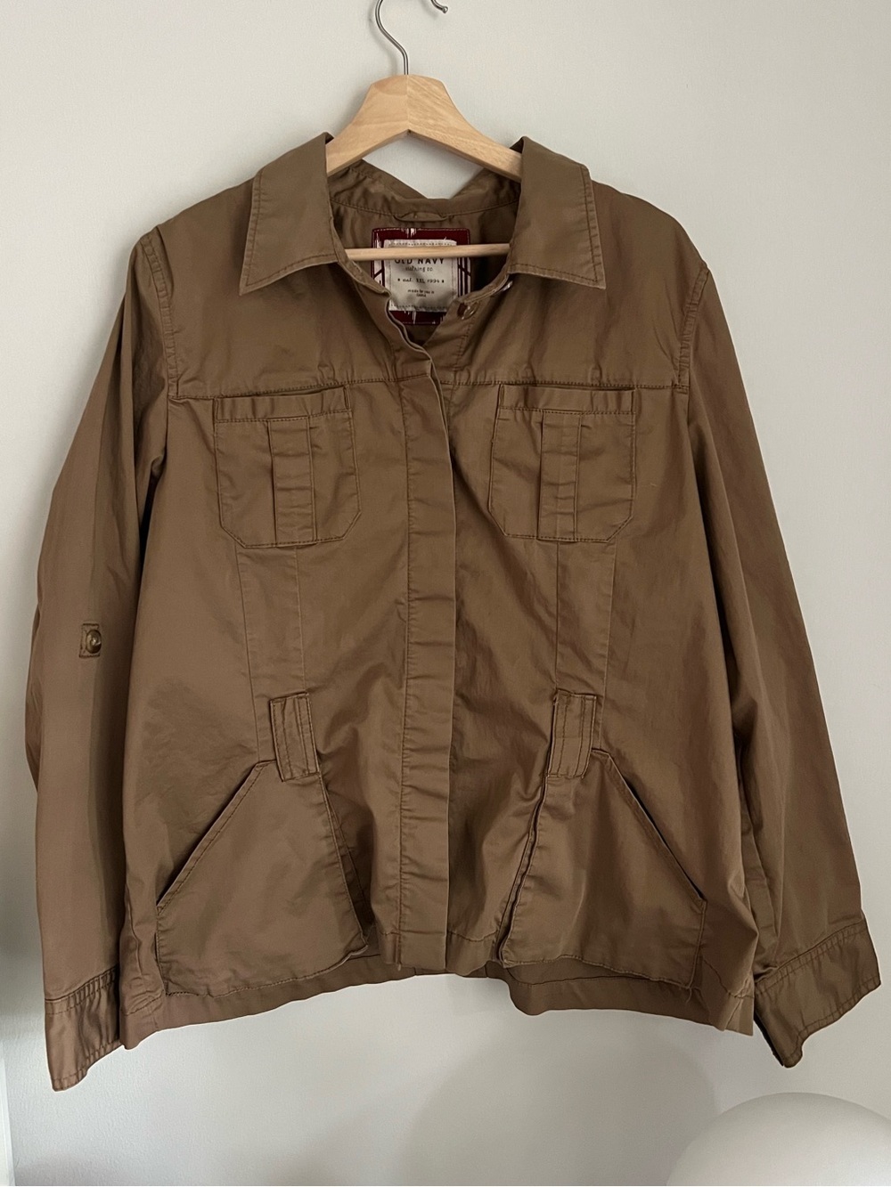 Old Navy Brown Lightweight Utility Jacket
